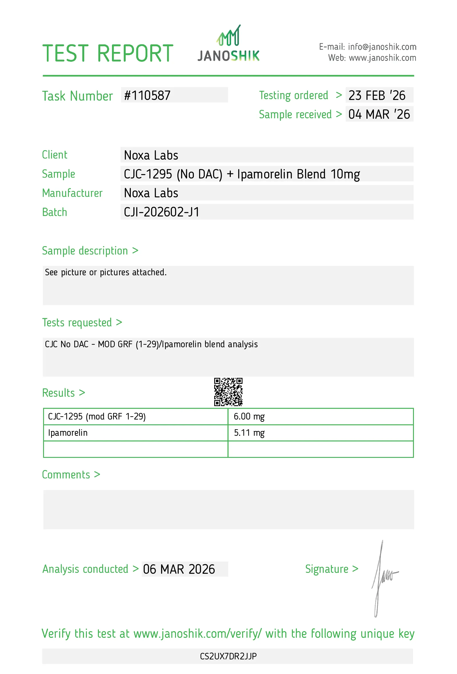 CJC-1295 (No DAC) + Ipamorelin (Blend) image 3